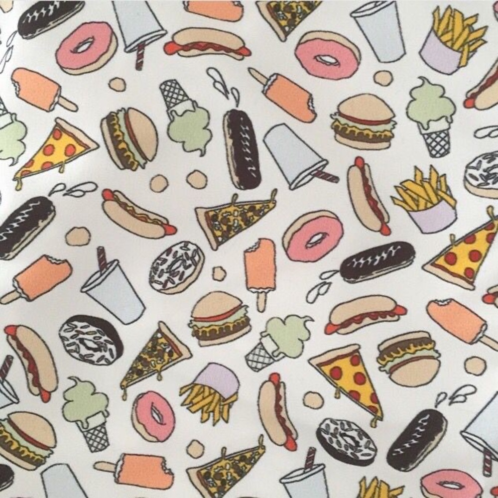 ISO American Apparel junk food print one piece - Picture 2 of 2